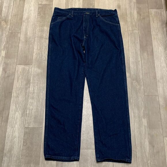 Mens Wrangler Rugged Wear Straight Leg‎ Denim Jeans - Picture 1 of 6